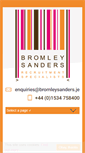 Mobile Screenshot of bromleysanders.je